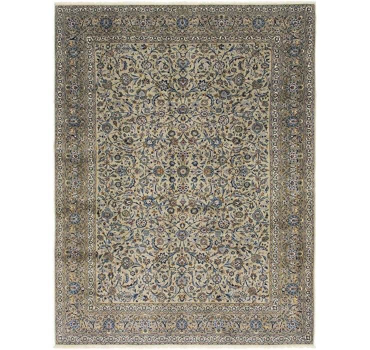 10' 3 x 13' 2 Kashan Persian Rug