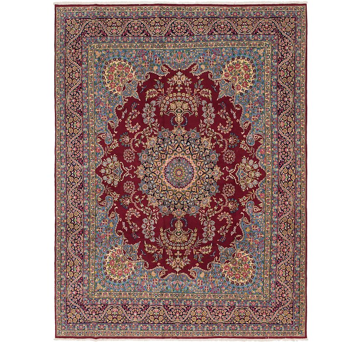 10' x 13' 7 Kerman Persian Rug