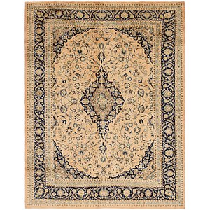 HandKnotted 9' 8 x 12' 7 Kashan Persian Rug