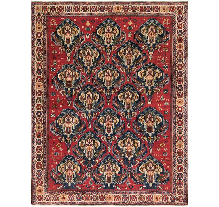 6' 9 x 9' 2 Shirvan Persian Rug