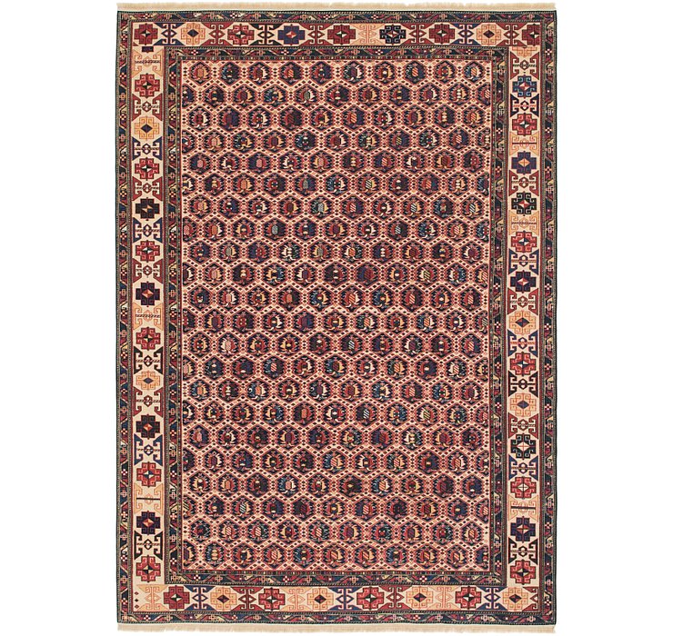 6' 8 x 9' 5 Shirvan Persian Rug