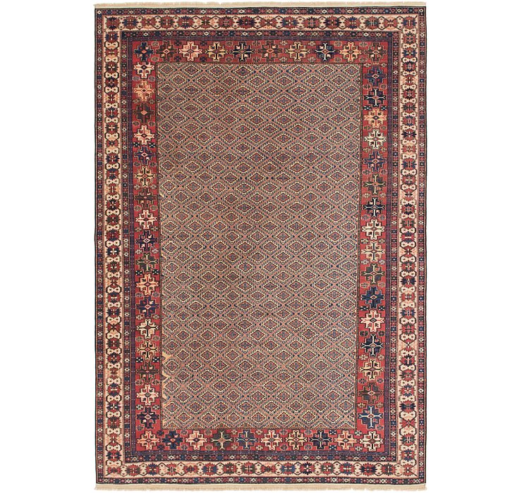 6' 6 x 9' 9 Shirvan Persian Rug