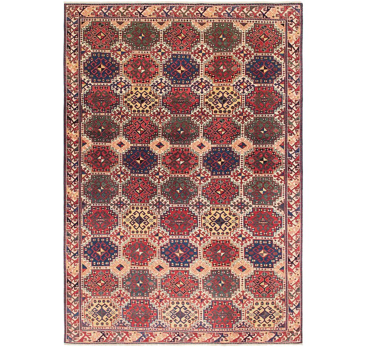 6' 5 x 9' 7 Shirvan Persian Rug
