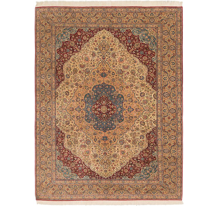 8' 4 x 11' 2 Hereke Oriental Rug