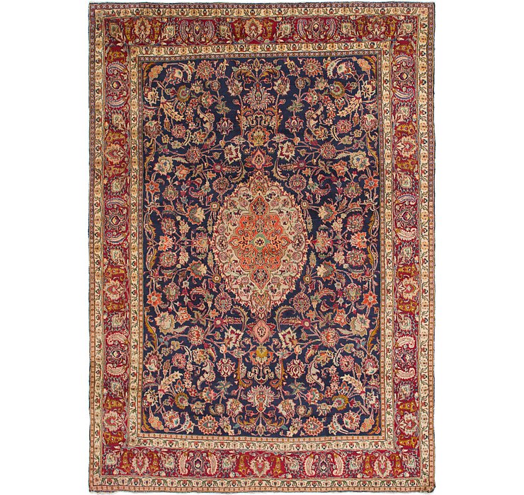 9' x 12' 10 Mashad Persian Rug