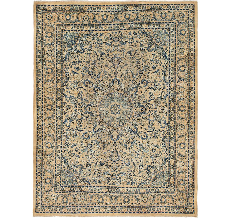 9' 10 x 12' 8 Mashad Persian Rug