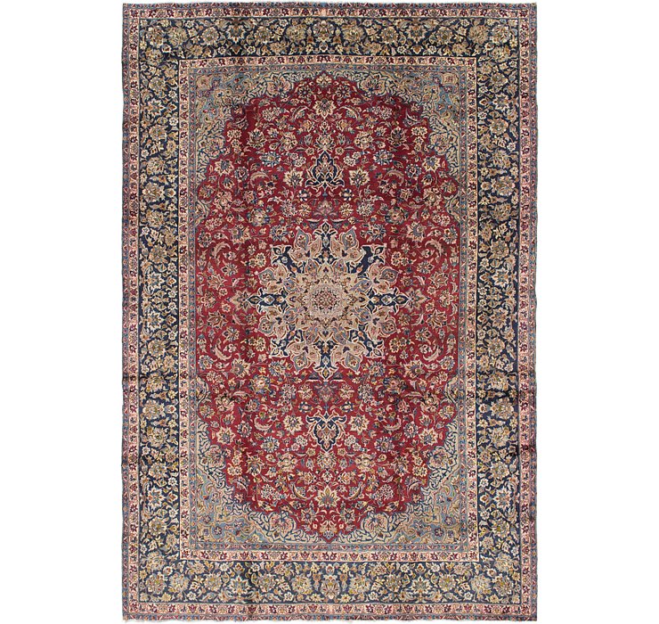 9' 3 x 13' 7 Isfahan Persian Rug