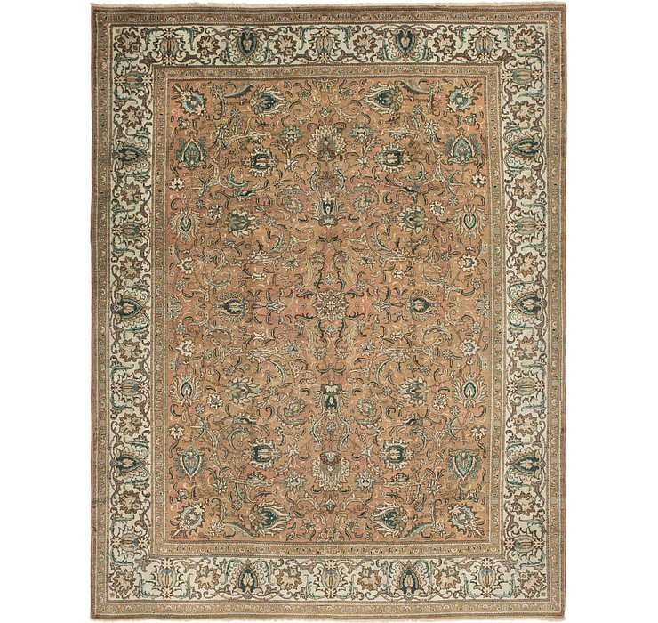 9' 10 x 12' 8 Tabriz Persian Rug