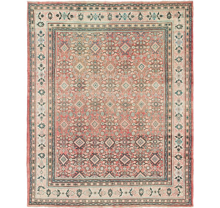 9' 8 x 12' 2 Farahan Persian Rug
