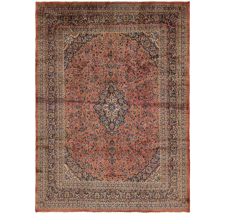 9' 6 x 12' 7 Mashad Persian Rug