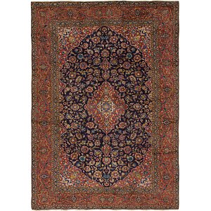 7' 10 x 11' Kashan Persian Rug