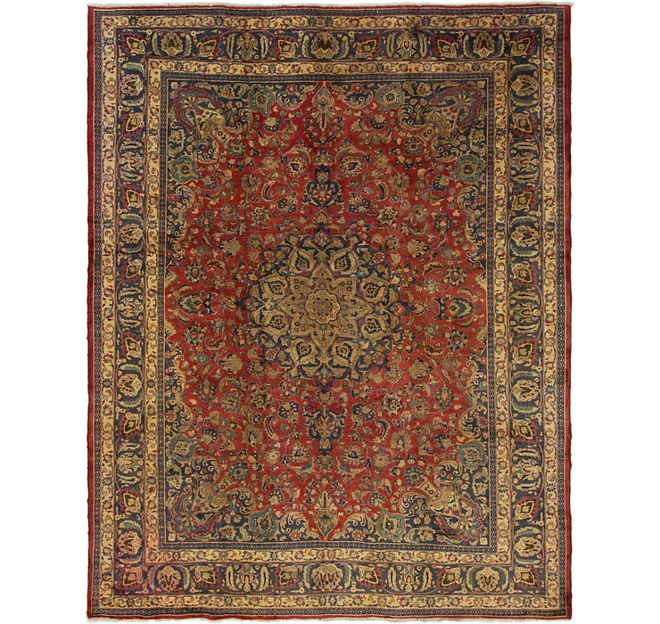 9' 9 x 12' Mashad Persian Rug