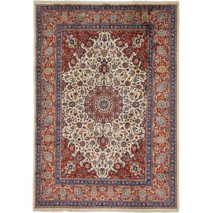 8' 2 x 11' 6 Isfahan Persian Rug