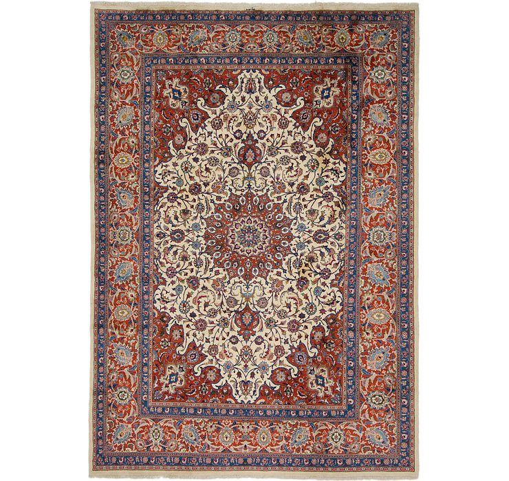 8' 2 x 11' 6 Isfahan Persian Rug
