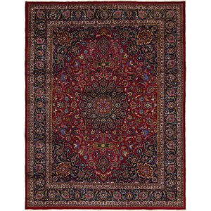 9' 8 x 12' 6 Mashad Persian Rug