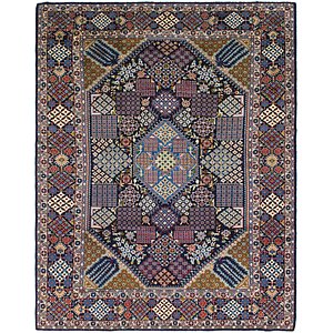 9' 8 x 12' 3 Isfahan Persian Rug