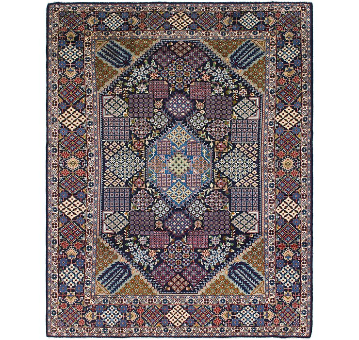 9' 8 x 12' 3 Isfahan Persian Rug