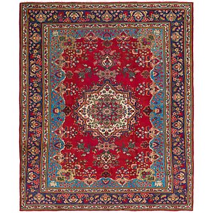 10' 6 x 12' 7 Tabriz Persian Rug