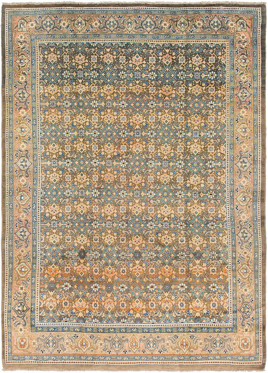 Light Brown 8 5 X 11 9 Farahan Persian Rug Rugs Main Image Of Rug