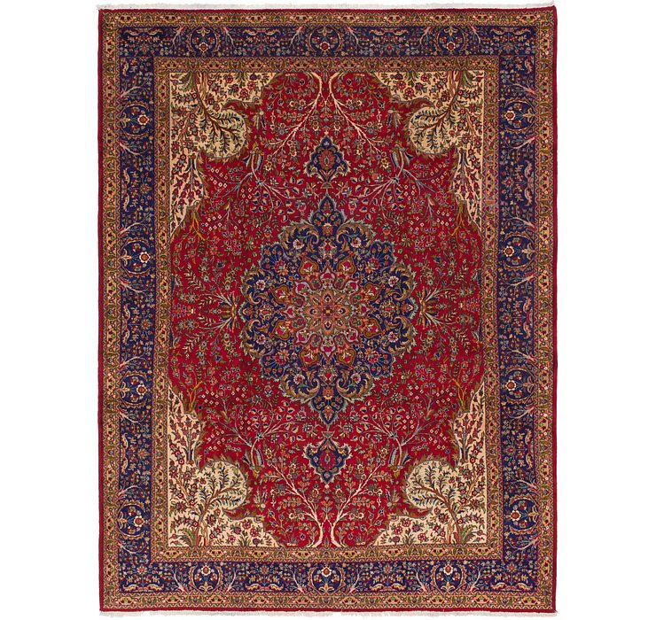 9' 8 x 12' 9 Tabriz Persian Rug