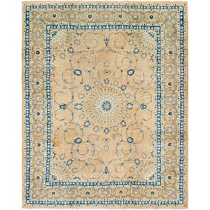 10' x 11' 5 Mashad Persian Square Rug