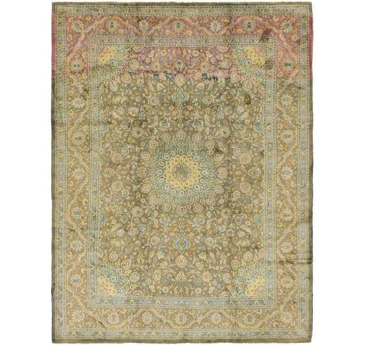 9' 9 x 12' 10 Kashmar Persian Rug