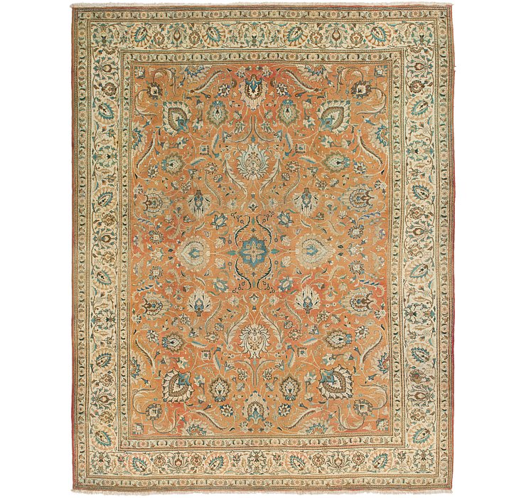 9' 10 x 12' 5 Tabriz Persian Rug