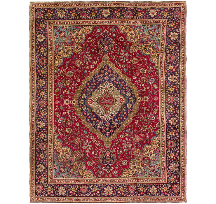 9' 7 x 12' 9 Tabriz Persian Rug