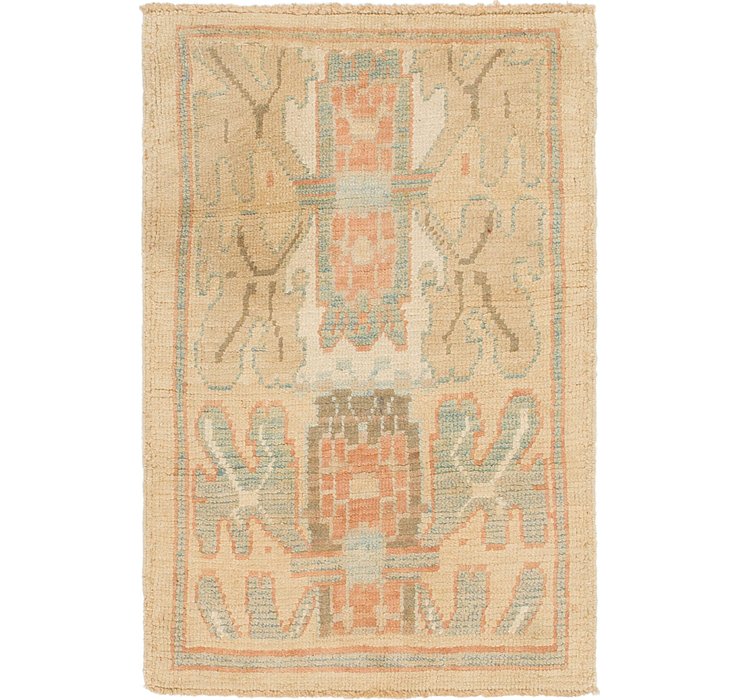 2' 6 x 4' Oushak Rug