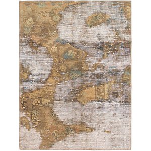 HandKnotted 2' 10 x 3' 10 Ultra Vintage Persian Rug