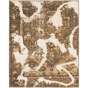 2' 8 x 3' 4 Ultra Vintage Persian Rug