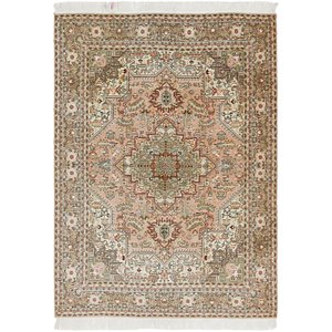 5' x 6' 10 Tabriz Persian Rug