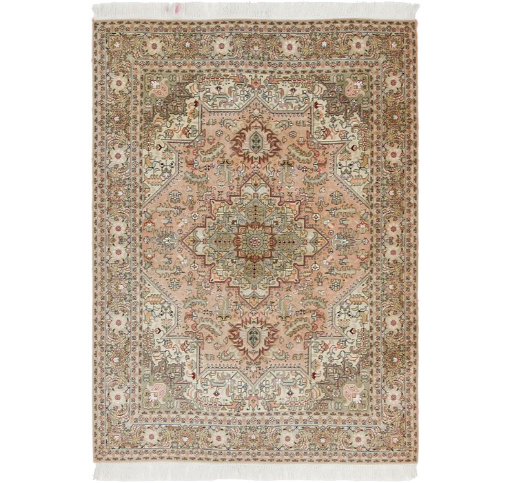 5' x 6' 10 Tabriz Persian Rug