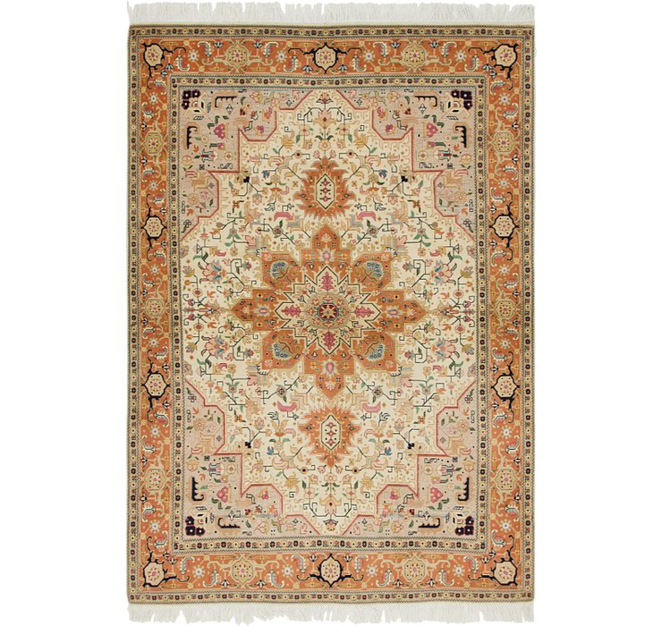4' 10 x 7' Tabriz Persian Rug