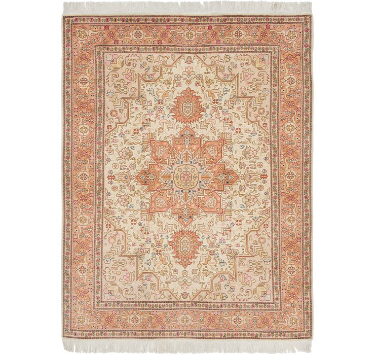 5' x 6' 6 Tabriz Persian Rug