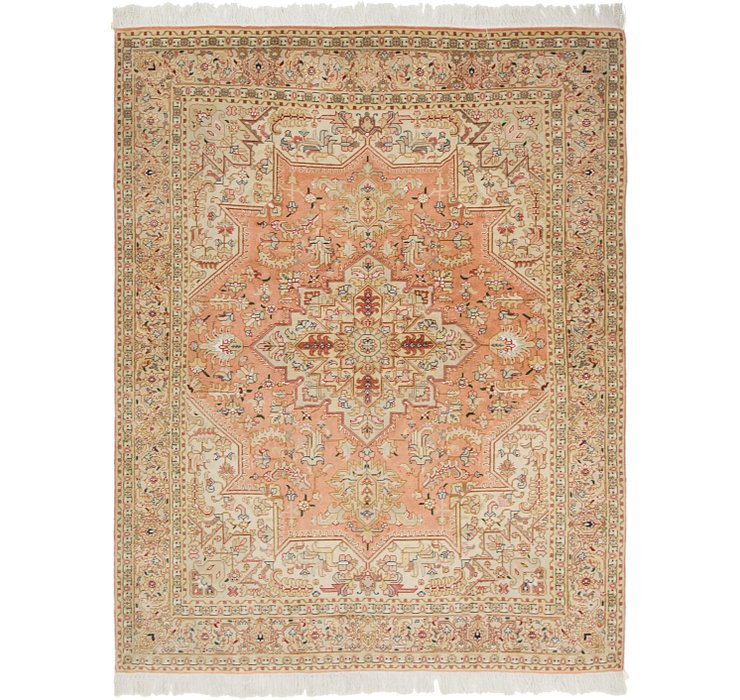 HandKnotted 5' 1 x 6' 7 Tabriz Persian Rug