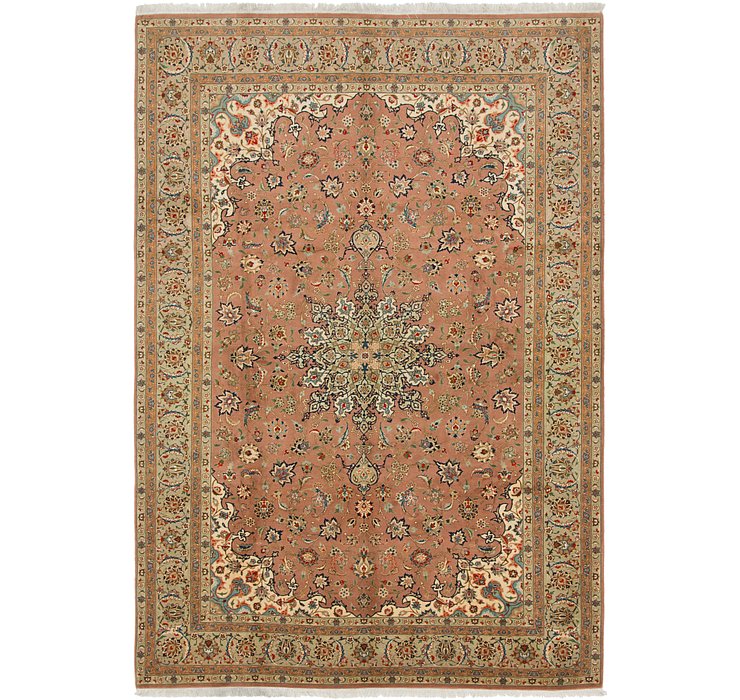 6' 8 x 9' 8 Isfahan Persian Rug