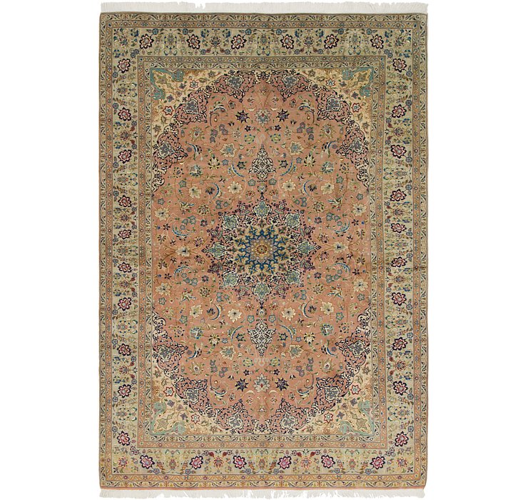 6' 6 x 9' 8 Isfahan Persian Rug