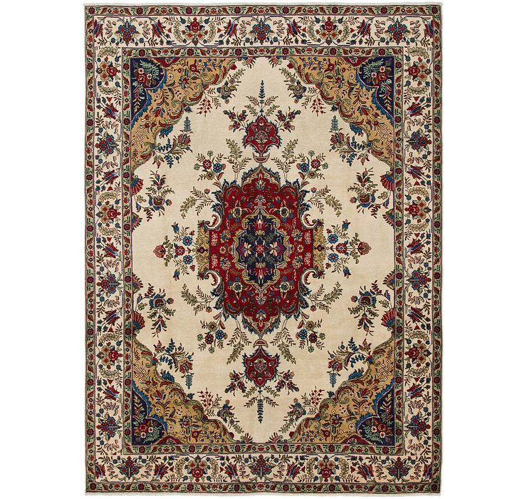 8' 2 x 11' 4 Tabriz Persian Rug