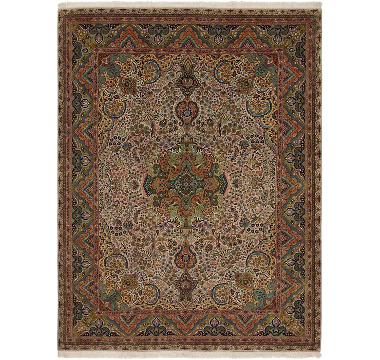 9' 9 x 13' Tabriz Persian Rug