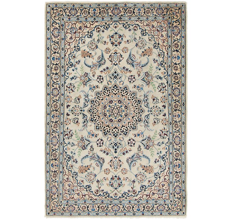 3' 8 x 5' 6 Nain Persian Rug