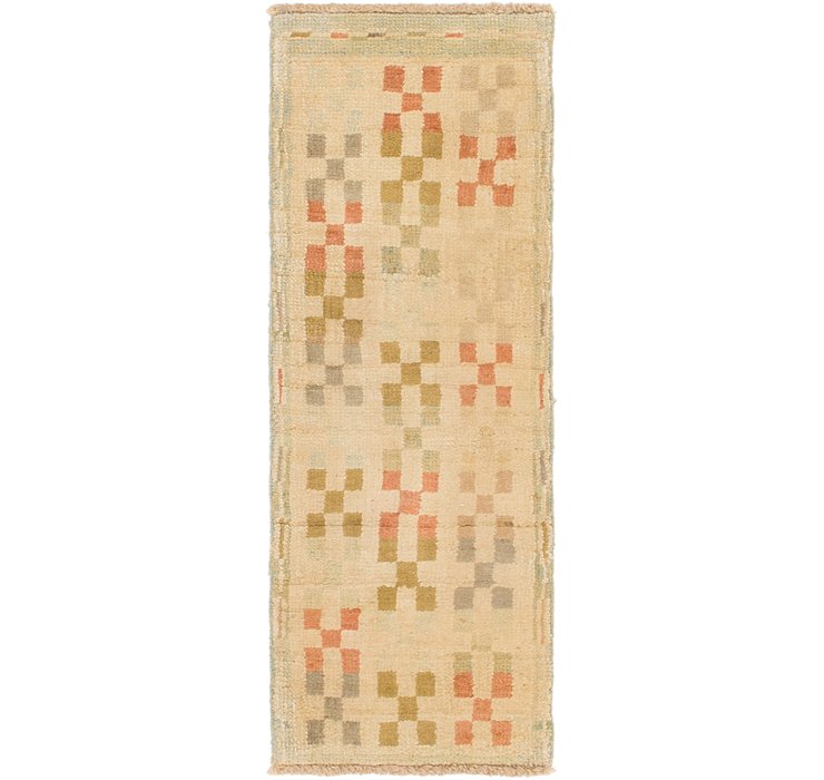 1' 8 x 4' 7 Oushak Runner Rug