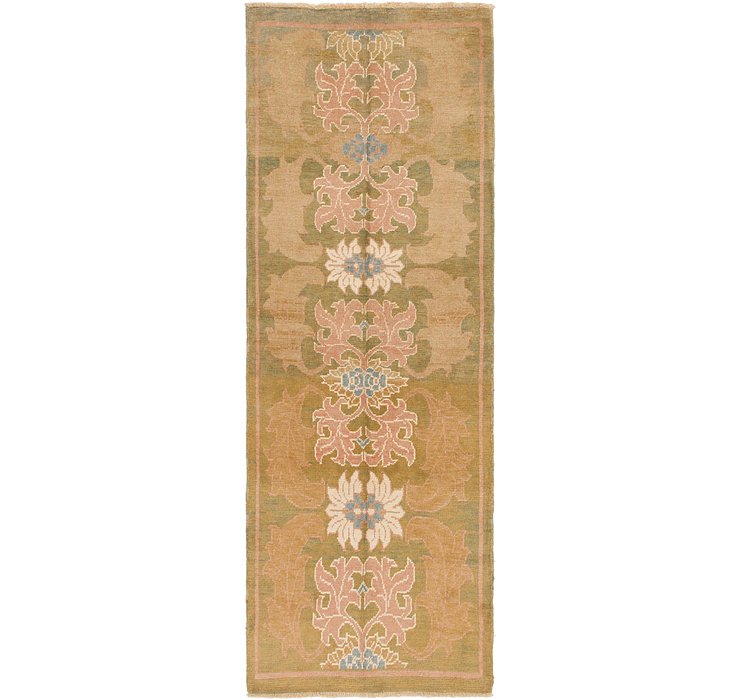 3' 10 x 10' 10 Oushak Runner Rug