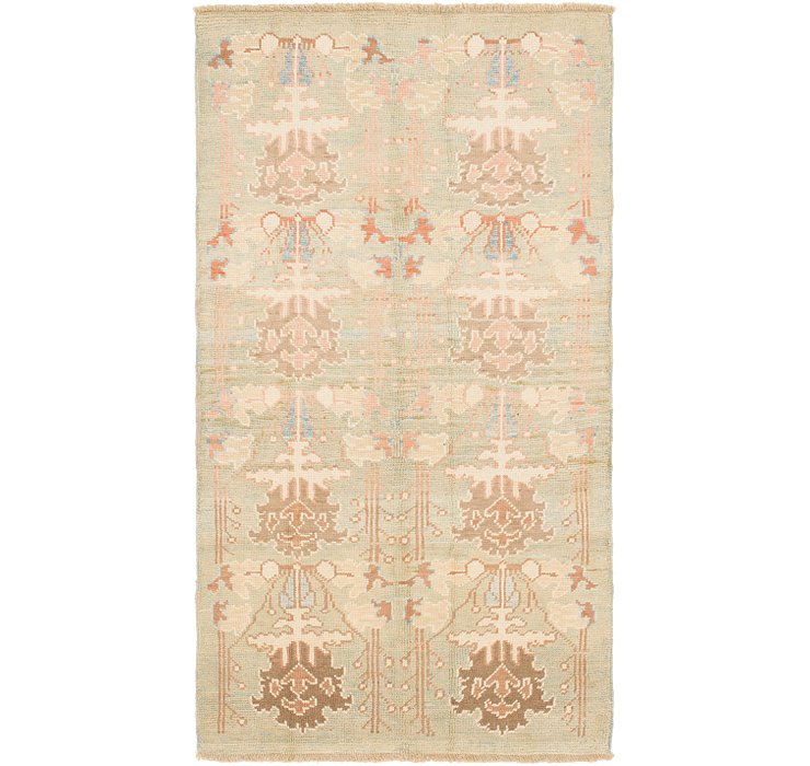 4' 5 x 8' Oushak Rug