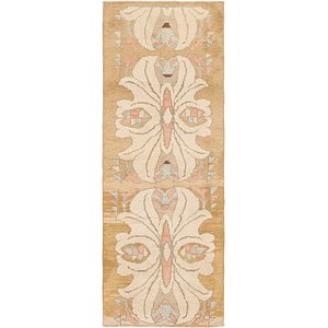 3' 10 x 11' 3 Oushak Runner Rug