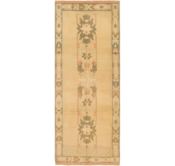4' x 10' 6 Oushak Runner Rug