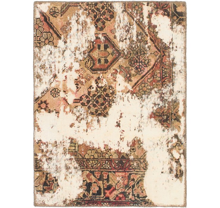 2' x 2' 10 Ultra Vintage Persian Rug