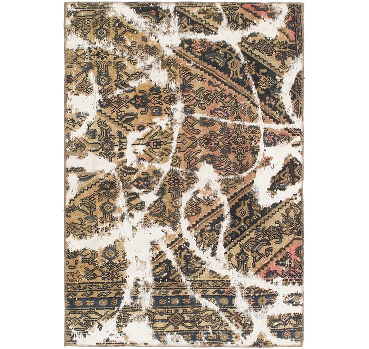 4' x 5' 9 Ultra Vintage Persian Rug