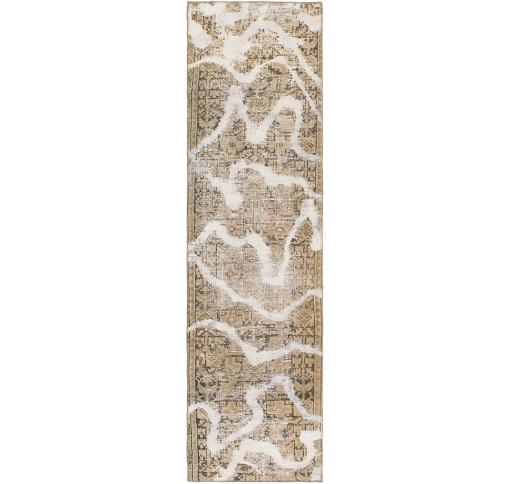 2' 5 x 9' 3 Ultra Vintage Persian R...