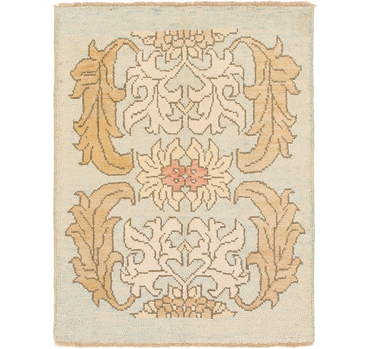 4' x 5' 2 Oushak Square Rug